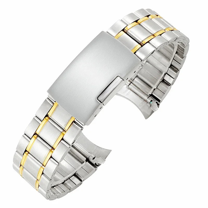CowLost | product_id-curved-end-stainless-steel-metal-band-20mm-22mm-universal-replacement-strap-for-seiko-rolex-watches |12