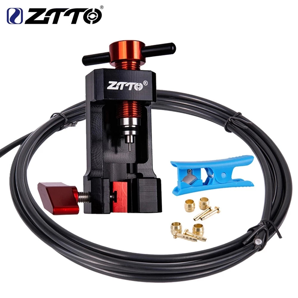CowLost | ztto-bicycle-hydraulic-disc-brake-oil-needle-tool-driver-hose-cutter-cable-pliers-olive-connector-insert-bh59-bh90-install-press |1