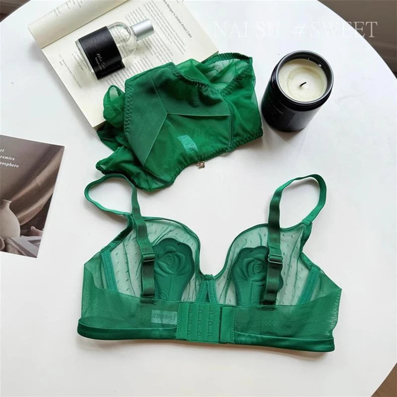 CowLost | product_id-ultra-thin-breathable-mesh-lingerie-bra-with-rabbit-ear-cups-and-anti-protrusion-support-for-women |2
