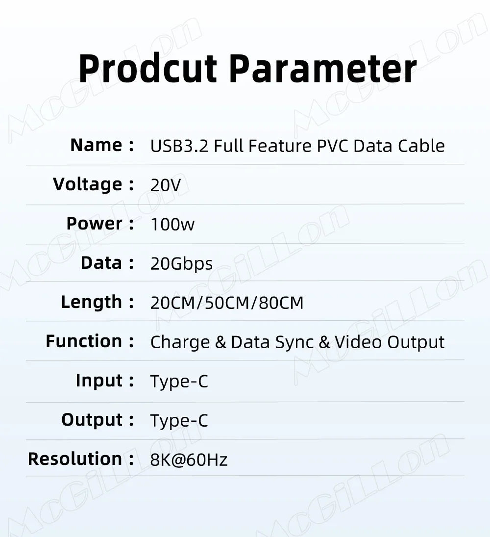 CowLost | product_id-pd-100w-usb-c-to-usb-c-cable-3-2-gen2-20gbps-8k-60hz-for-pc-macbook-ipad-iphone-15-pro-max |17