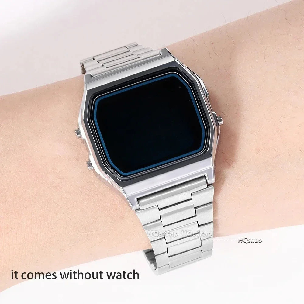 CowLost | product_id-stainless-steel-18mm-watchband-for-casio-f108-f-91w-a158w-a168-f105-ae1300-ae1200-vintage-metal-wrist-strap |6