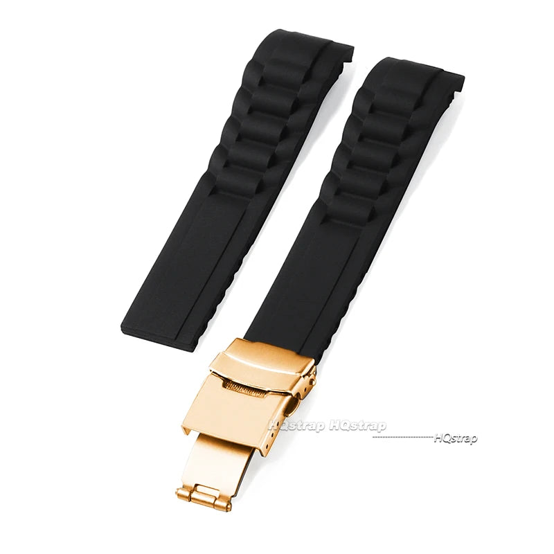 CowLost | product_id-curved-end-silicone-watch-band-20mm-22mm-universal-folding-buckle-replacement-strap |11
