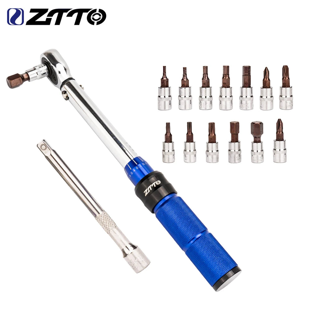 CowLost | ztto-mtb-road-bike-bicycle-preset-torque-wrench-2nm-to-24nm-precise-instrument-durable-hexagon-t25-allen-key-s2-prime-steel |1