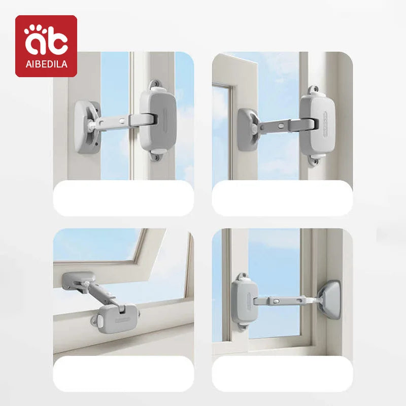 CowLost | aibedila-window-safety-door-lock-buckle-childen-protection-high-rise-anti-fall-windproof |4