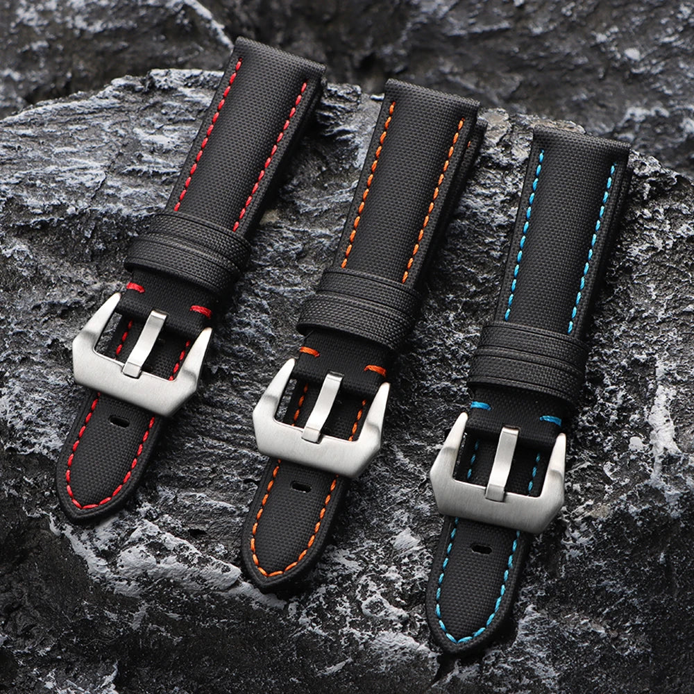 CowLost | watch-bands-product_id-hqstrap-nylon-leather-watchband-20-26mm-for-panerai-seiko-universal-replacement |1