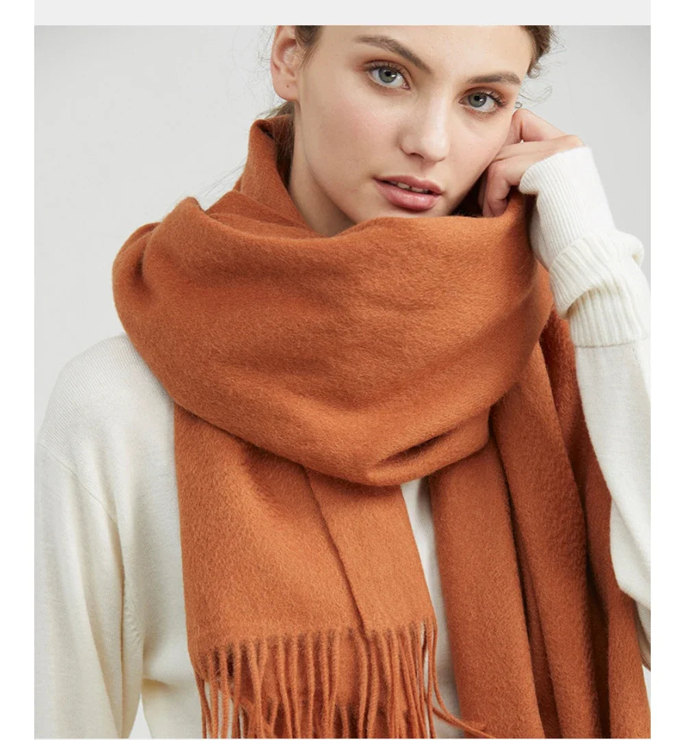 CowLost | solidlove-wool-winter-scarf-women |9