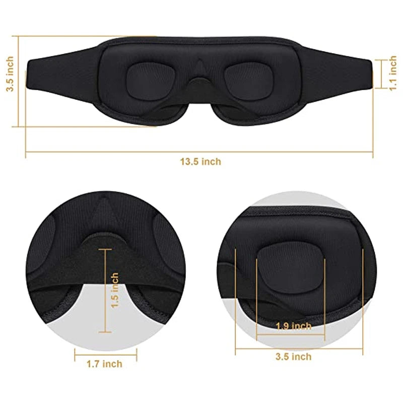 CowLost | 3d-sleep-mask-100-blocking-light-eye-mask-travel-rest-relax |13