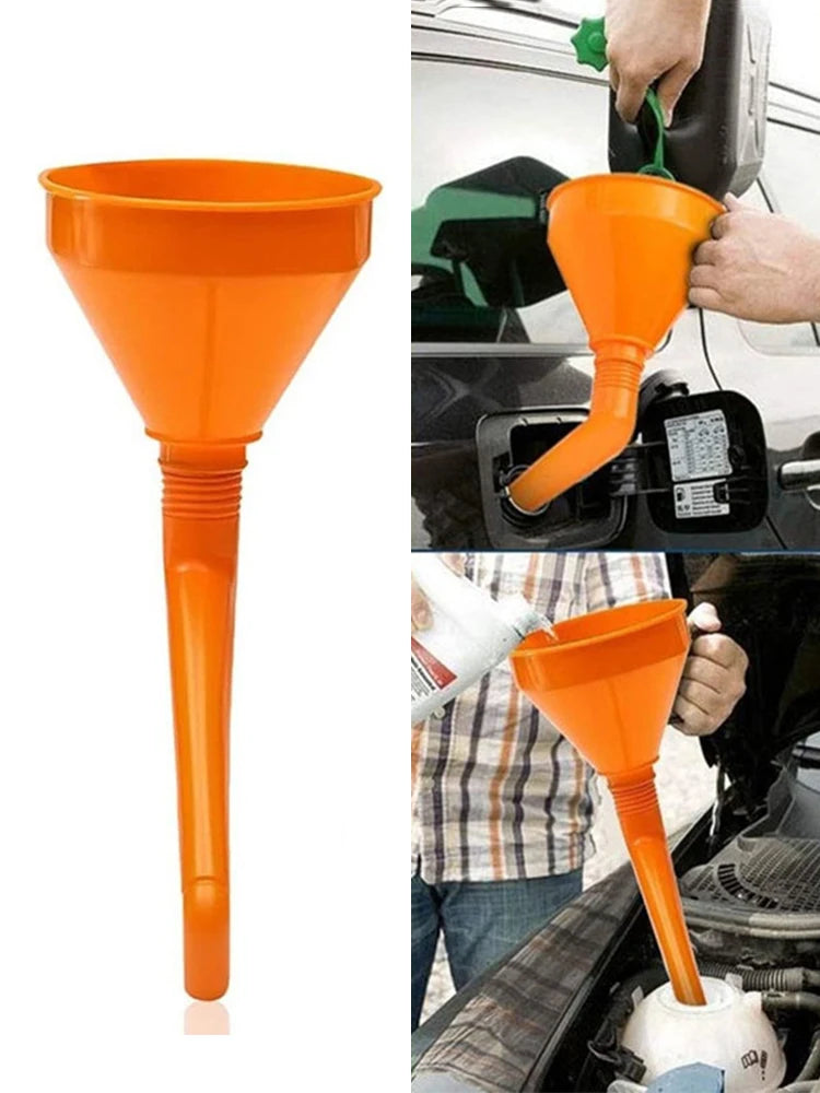 CowLost | 130mm-refueling-funnel-with-filter-motorcycle-refuel-oil-water-engine-oil |11