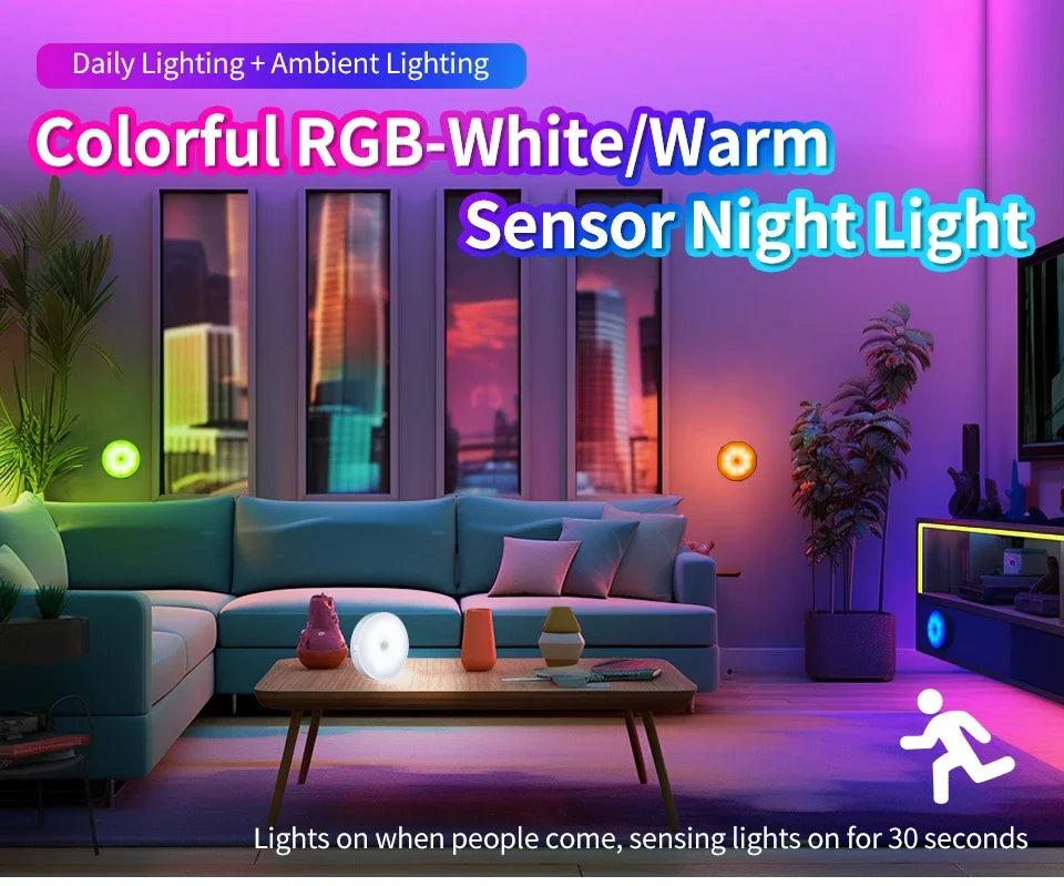 CowLost | product_id-ggbee-usb-rechargeable-led-motion-sensor-night-light-with-switch-magnetic-rgb-warm-white-wall-lamp |7