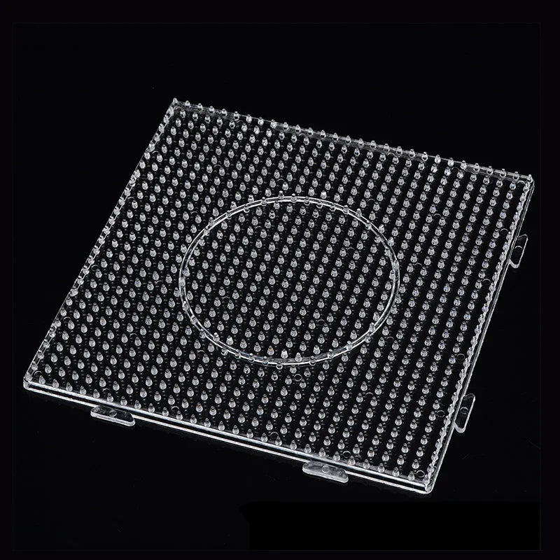 2.6mm Perler Beads Square Pegboard Puzzle Educational DIY Toys for Kids