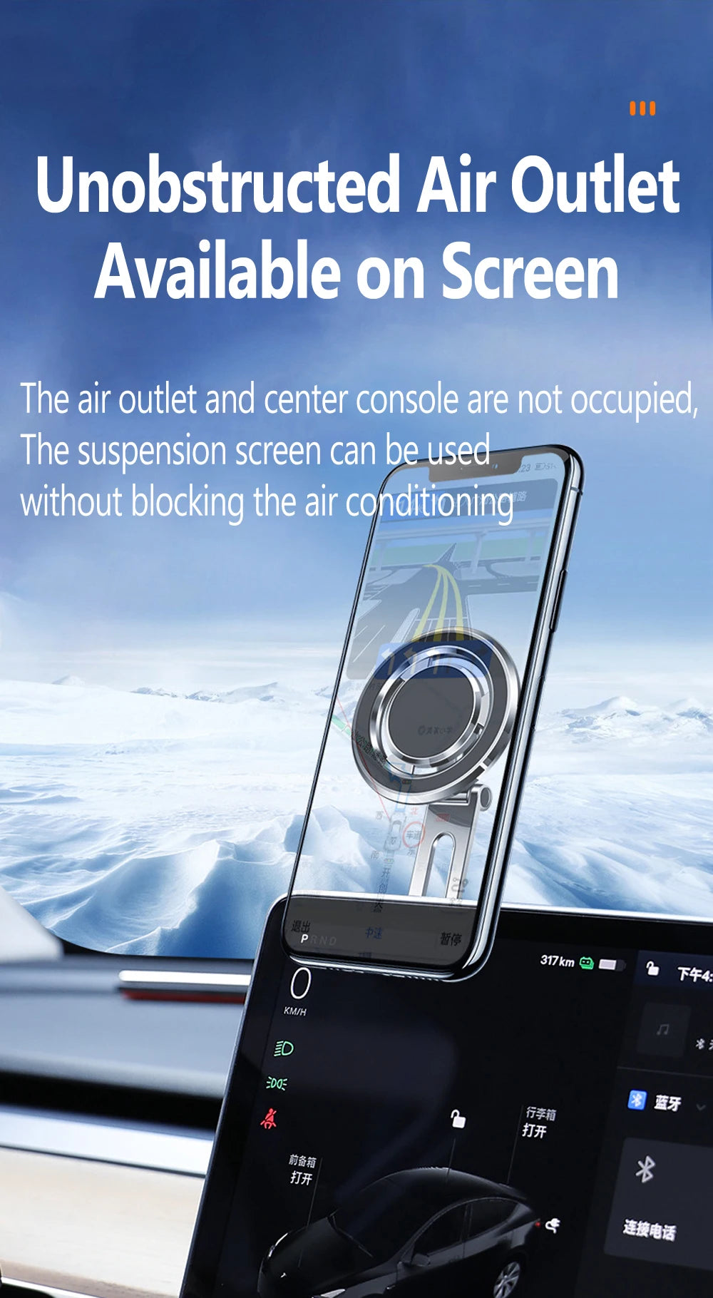 CowLost | product_id-magnetic-adjustable-foldable-telescopic-car-phone-holder-gps-mount-for-iphone-14-13-12-magsafe |10