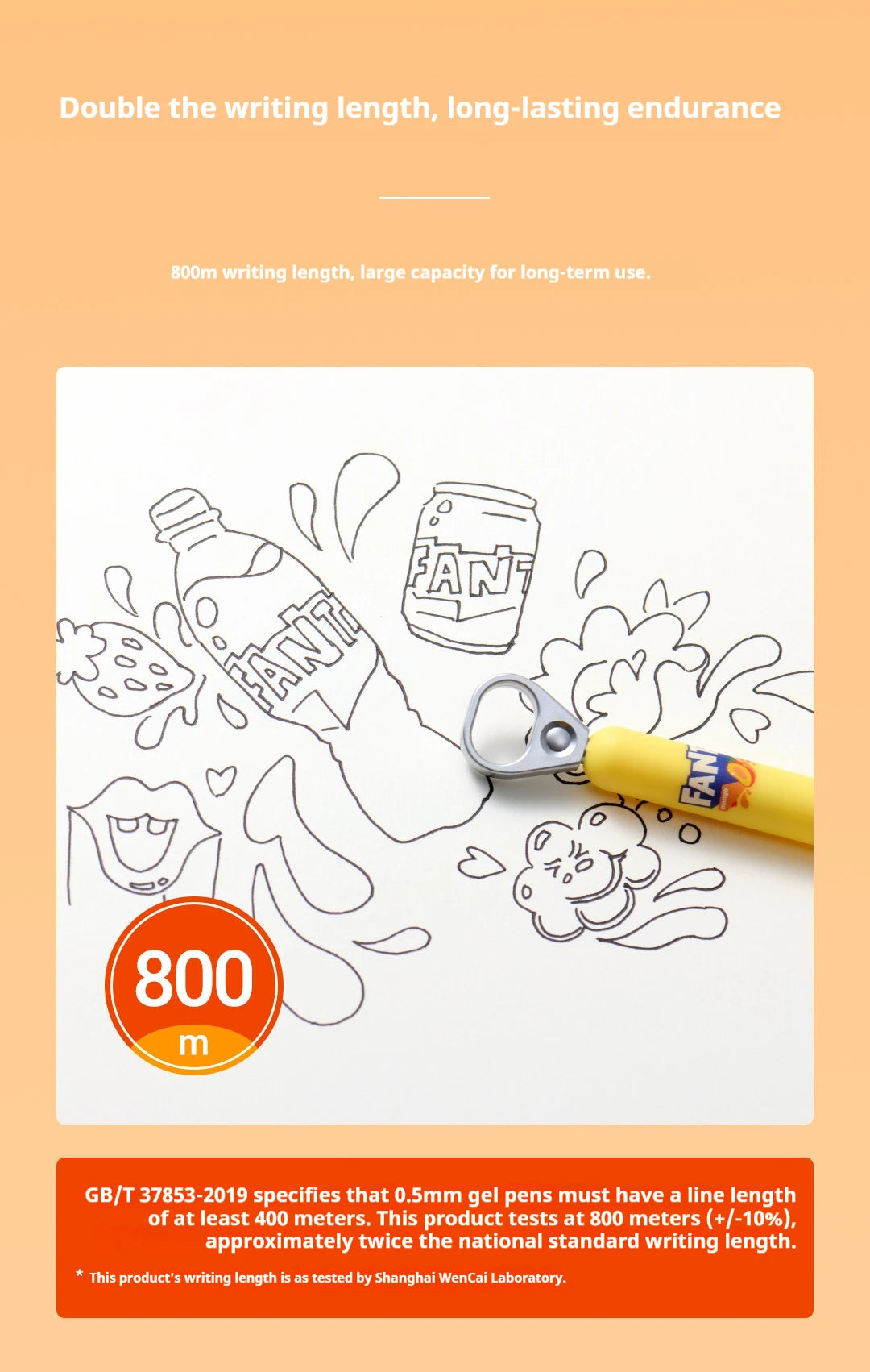 CowLost | product_id-kaco-fanta-collab-sprint-pop-up-0-5mm-black-gel-pen-side-knock-smooth-writing-stationery |16