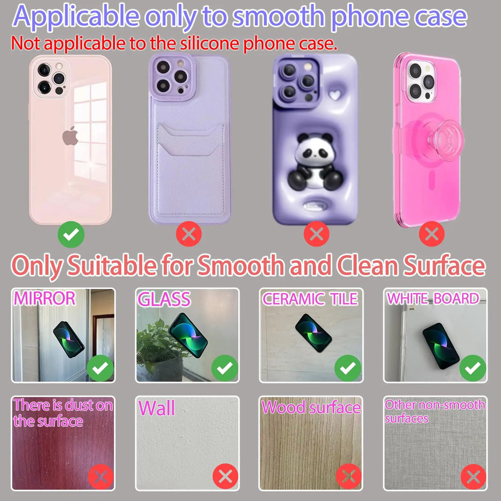 CowLost | silicone-suction-cup-phone-case-mount-double-sided-hands-free-strong-grip |6