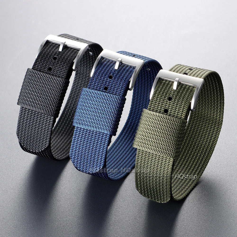 CowLost | product_id-hqstrap-nylon-army-sports-watch-bands-18-24mm-pin-buckle-brown-green-black |3