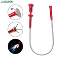 CowLost | sewer-cleaning-pickup-tools-magnetic-long-spring-grip-magnet-4-claw-led-light-flexible-pick-up-tool |1