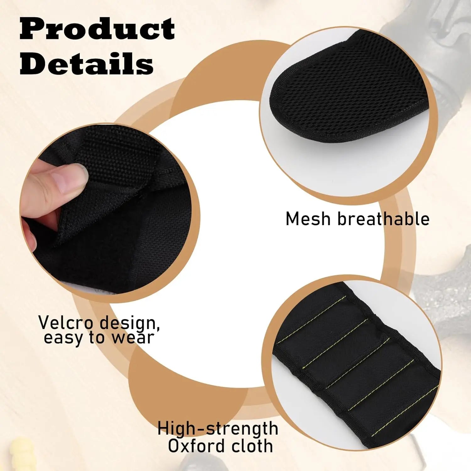 CowLost | product_id-magnetic-wristband-tool-holder-for-screws-nails-and-drill-bits-with-strong-magnets |4