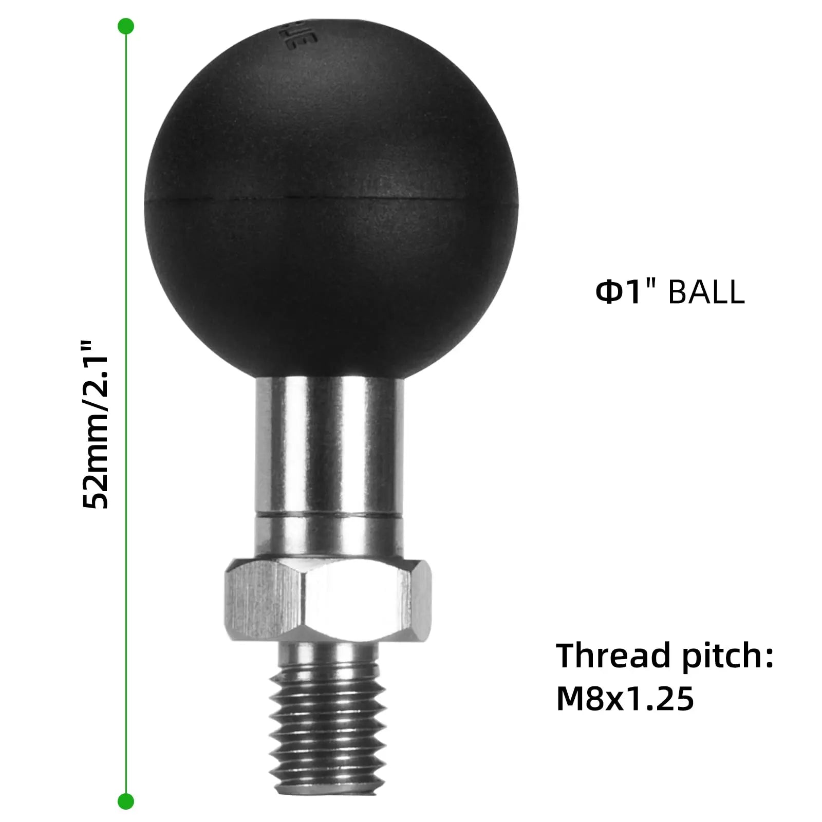 CowLost | ram-product_id-fanaue-1-ball-mount-adapter-m8-m10x1-25-motorcycle-phone-holder-for-ram-mounts |15