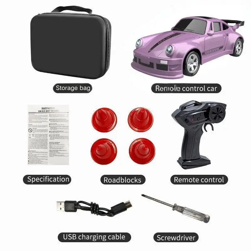 CowLost | fencing-barriers-kf20-1-64-drift-rc-car-four-wheel-remote-control-racing-toy |21