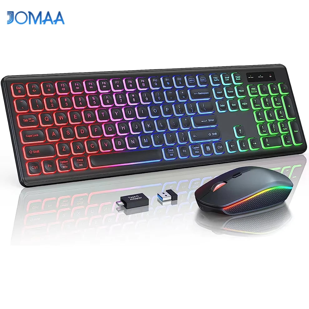 CowLost | product_id-joma-wireless-rgb-backlit-keyboard-mouse-combo-rechargeable-ergonomic-full-size-2-4ghz |1