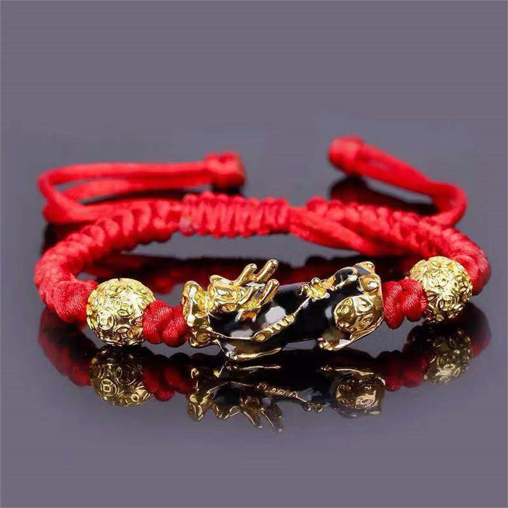 Feng Shui Pixiu Changing Color Prayer Beads Bracelet for Men and Women