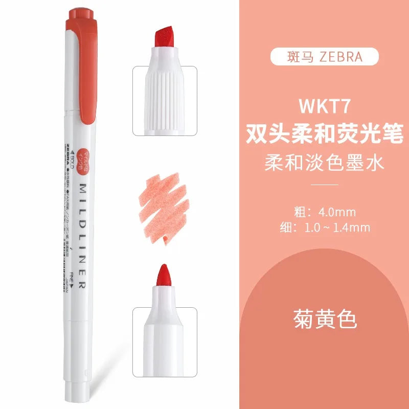 CowLost | product_id-zebra-wkt7-mildliner-dual-tip-highlighter-japanese-stationery-1pc |27