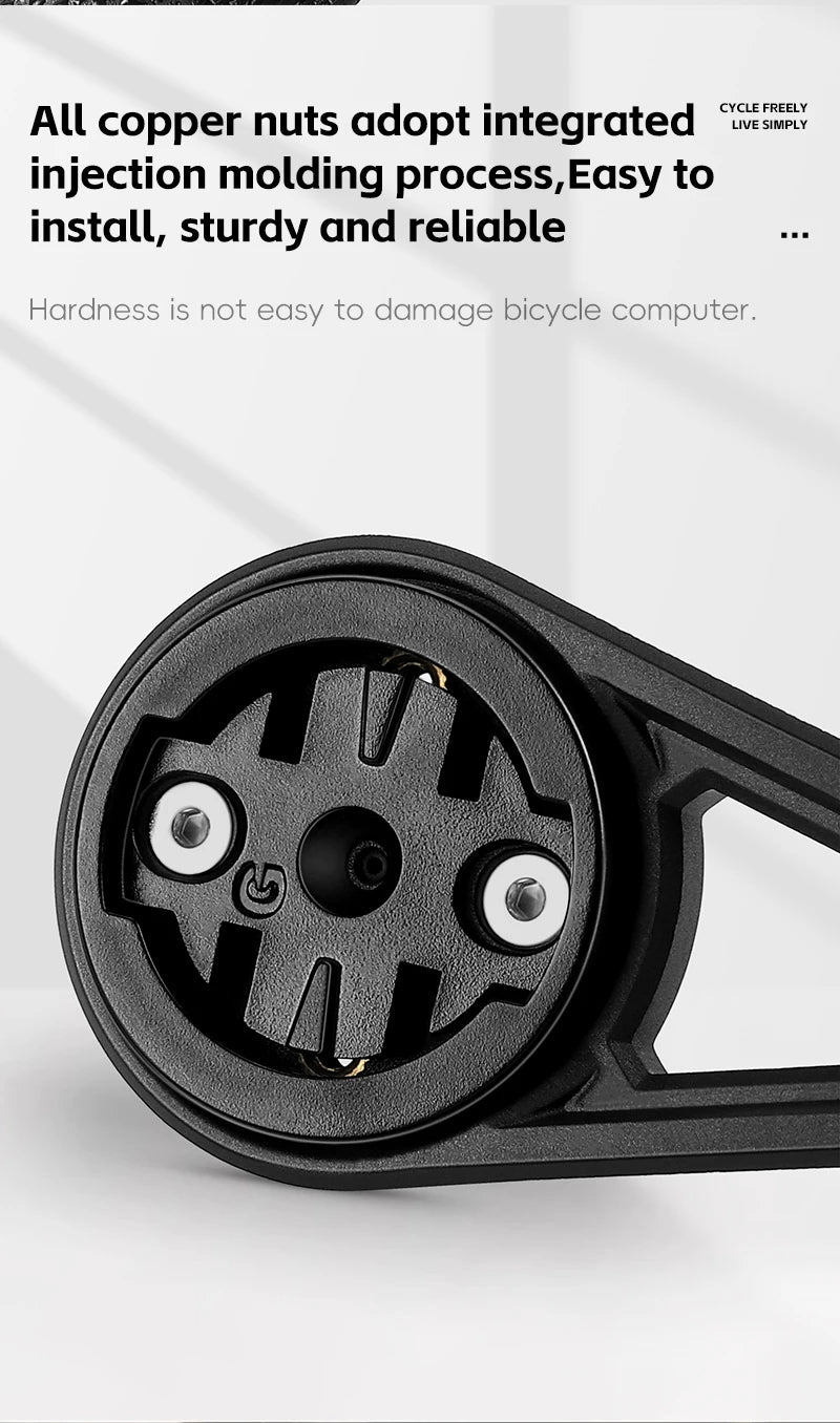 CowLost | west-biking-bicycle-computer-bracket-integrated-molding-bike-light-holder-for-garmin-bryton-bracket-mtb-road-bike-accessories |16