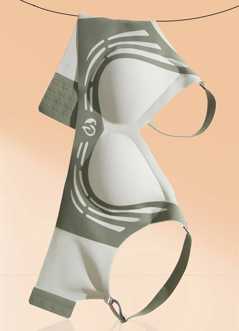 CowLost | product_id-seamless-contrast-push-up-fixed-cup-bra-with-comfortable-back-for-women |7