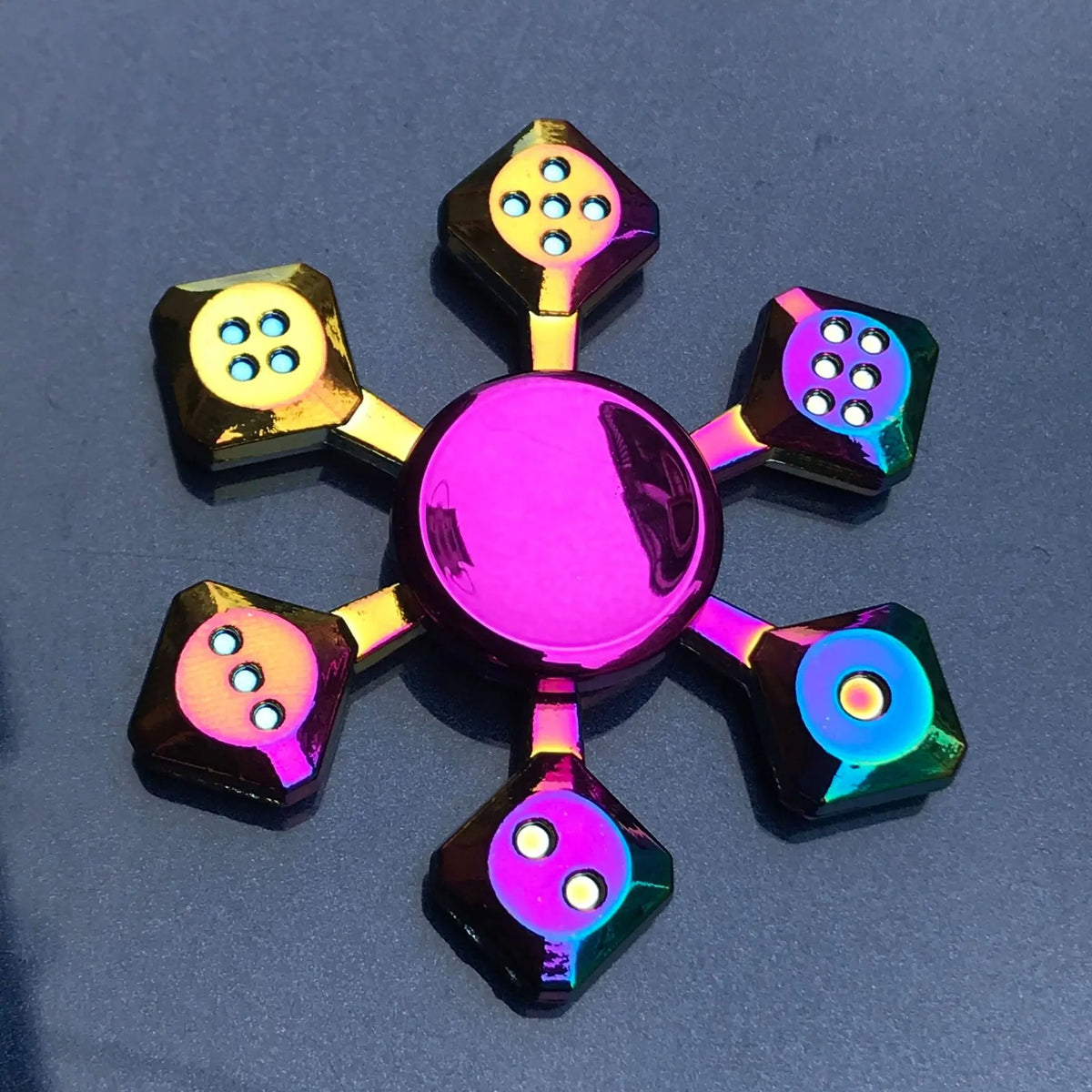 CowLost | product_id-metal-rainbow-gradient-fidget-spinner-r188-mute-bearing-anti-anxiety-edc-hand-toy |13