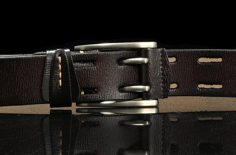 CowLost | 4cm-wide-vintage-style-pin-buckle-genuine-leather-belts-for-men |17