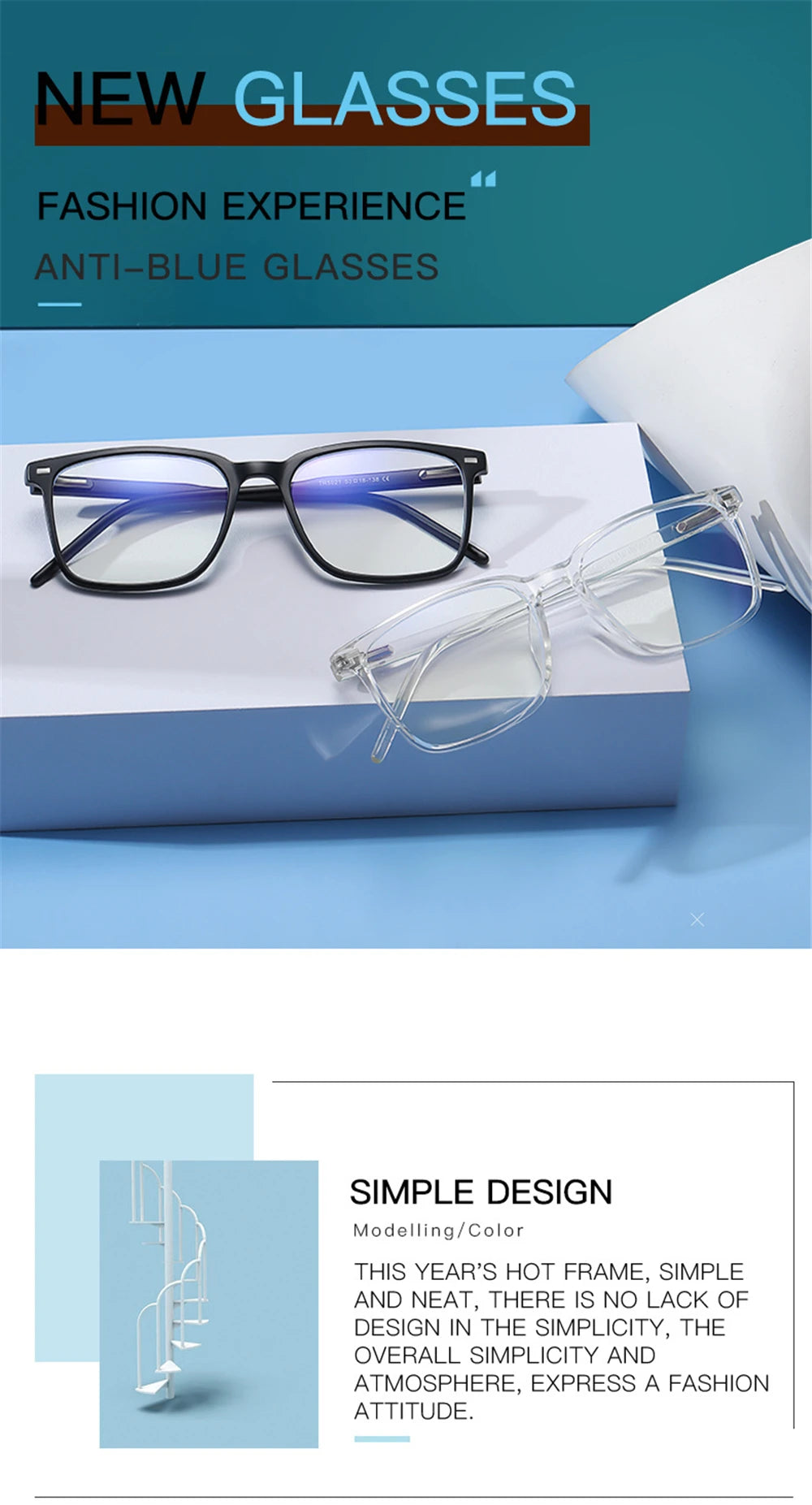CowLost | uncategorized-vivibee-square-blue-light-blocking-glasses-for-men-women |7