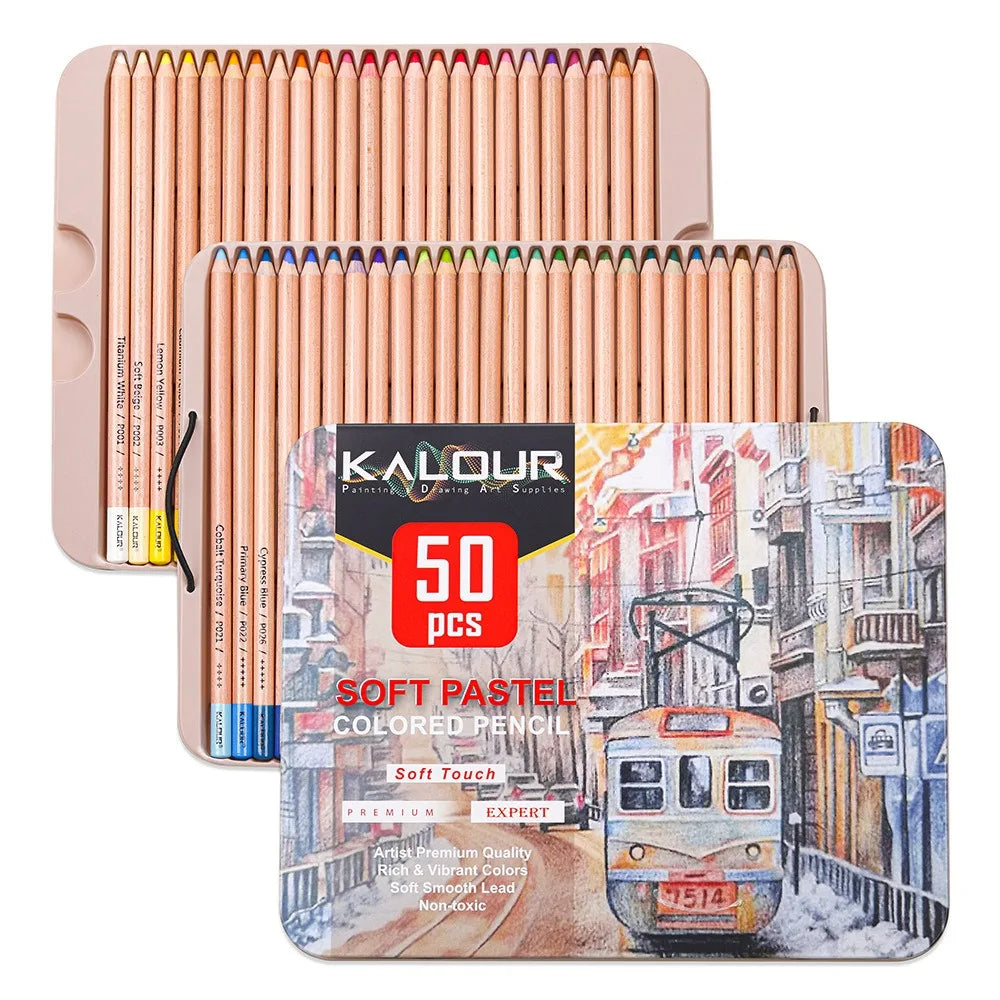 CowLost | art-pencils-product_id-kalour-oil-colored-pencils-set-50-300-pcs-professional-drawing-art-supplies |64
