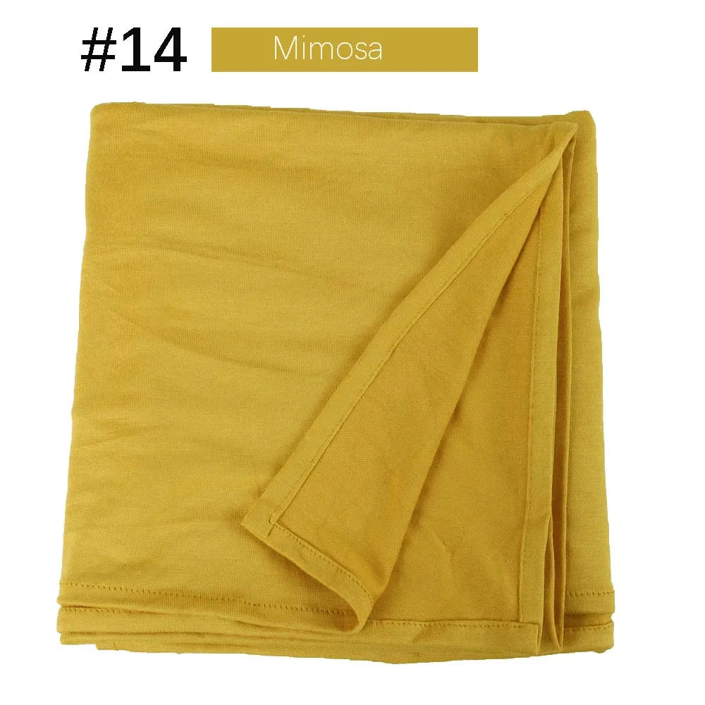 CowLost | muslim-women-stretchy-jersey-hijab-plain-cotton |12