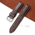 CowLost | product_id-unisex-crocodile-leather-smartwatch-strap-12-22mm-black-brown |12