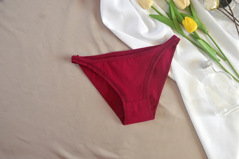 CowLost | product_id-ollymurscn-womens-cotton-low-waist-breathable-briefs-underwear-m-xl |9