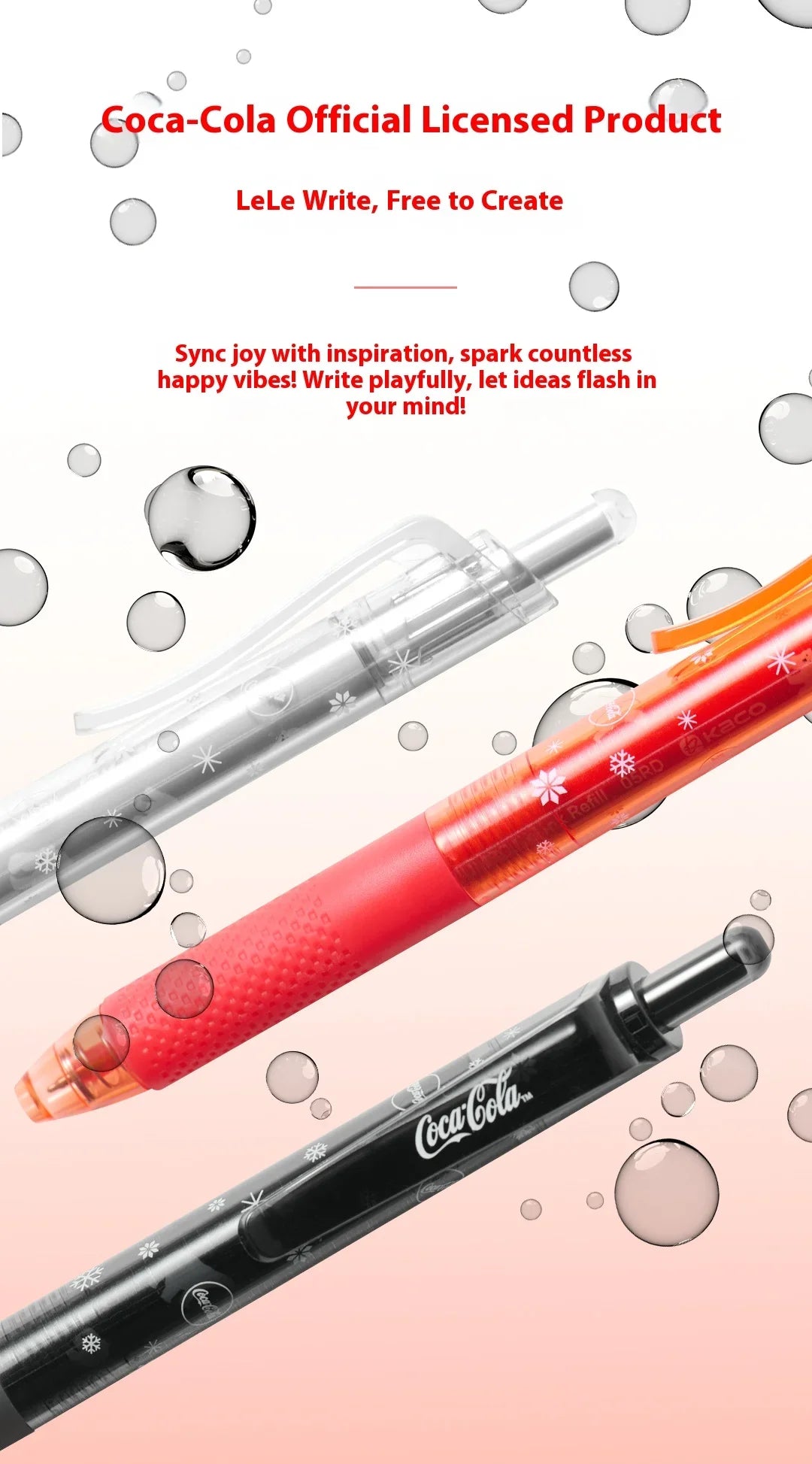 CowLost | product_id-kaco-x-coca-cola-3-pack-gel-pens-0-5mm-black-red-needle-point-1800m-long-writing-for-school-office |8