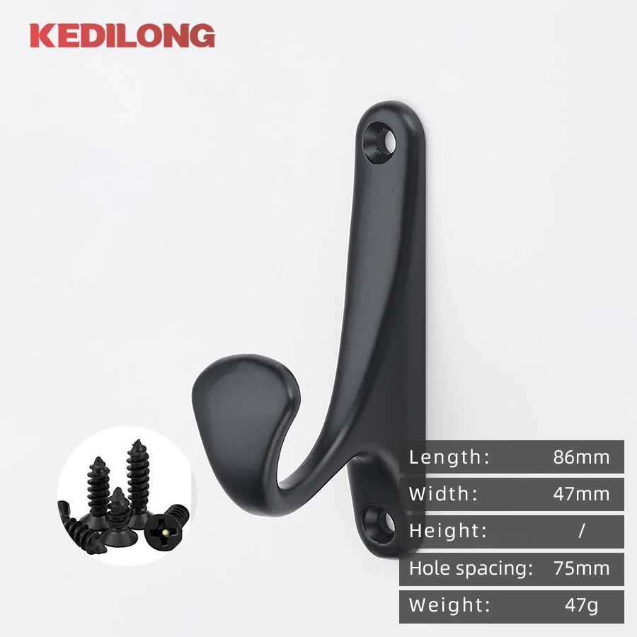 CowLost | modern-minimalist-zinc-alloy-black-clothes-hook-furniture |46