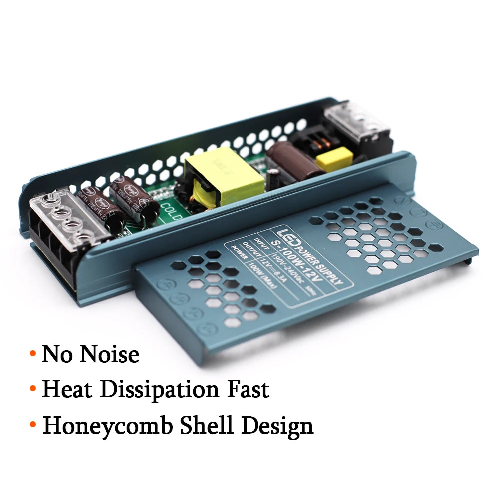 CowLost | dc-12v-24v-led-power-supply-ac190-240v-mute-lighting-transformers |7