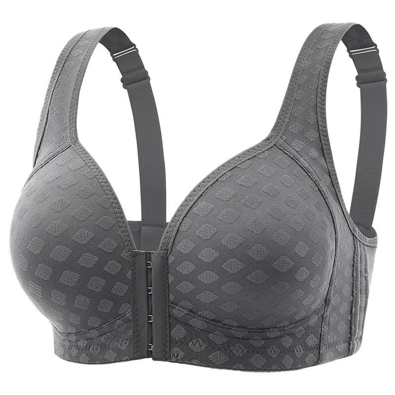 CowLost | product_id-fallsweet-plus-size-plaid-seamless-wireless-front-closure-push-up-bra |23