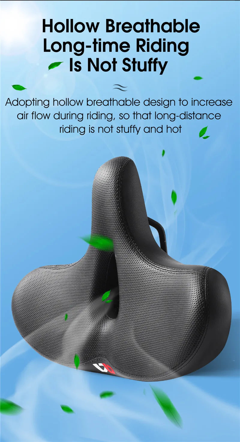 CowLost | west-biking-widen-bicycle-saddle-ergonomic-thick-comfortable-bike-saddle-shock-absorbtion-mtb-e-bike-cushion-bicycle-accessories |25