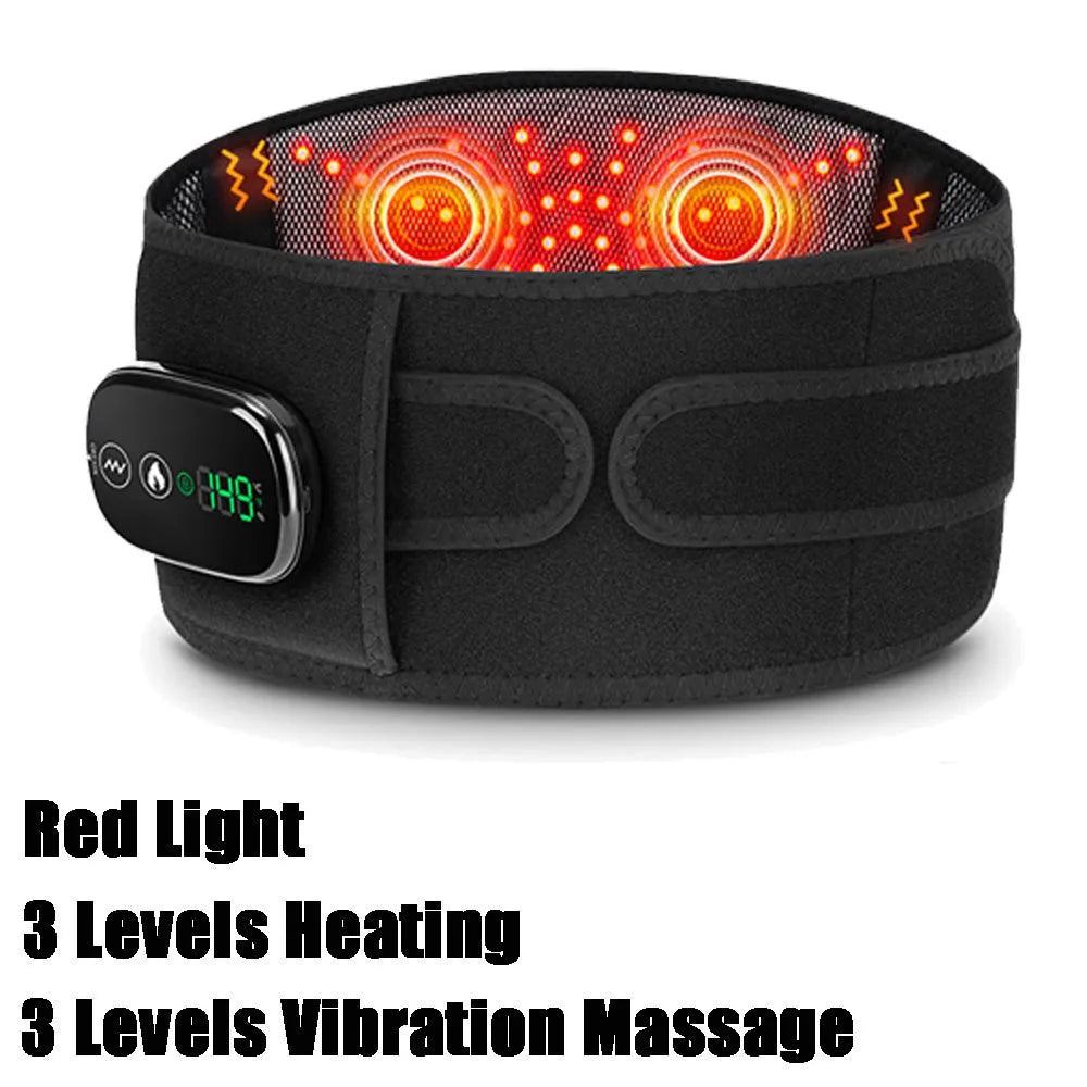 CowLost | electric-heating-waist-massage-belt-infrared-vibration-hot-compress |50