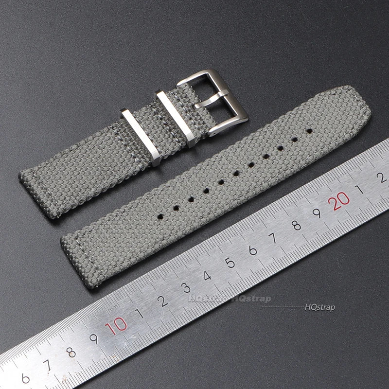 CowLost | product_id-universal-nylon-quick-release-sport-watch-strap-20mm-22mm-black |9