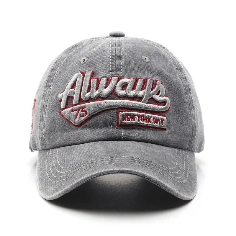 CowLost | baseball-cap-fashion-letter-embroidery-snapback-hat-vintage |3