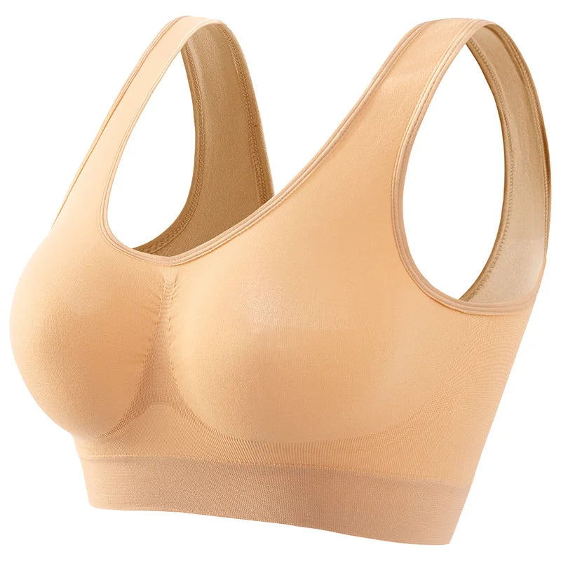 CowLost | product_id-women-seamless-wireless-push-up-breathable-sports-bra-crop-top-s-5xl |12