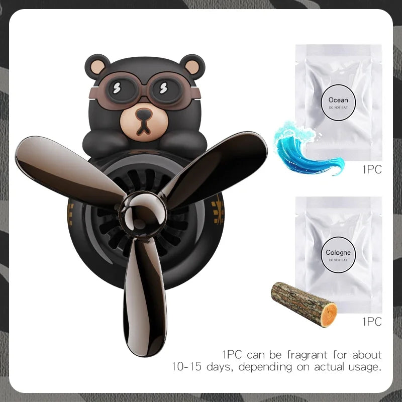 CowLost | product_id-pilot-husky-dog-car-air-freshener-propeller-plane-vent-clip-ocean-scent-aroma-diffuser |24