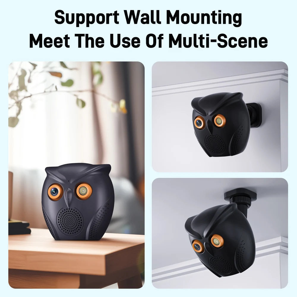 CowLost | product_id-vesafe-icsee-5mp-hd-indoor-wifi-security-camera-owl-shape-with-night-vision-and-human-detection |12