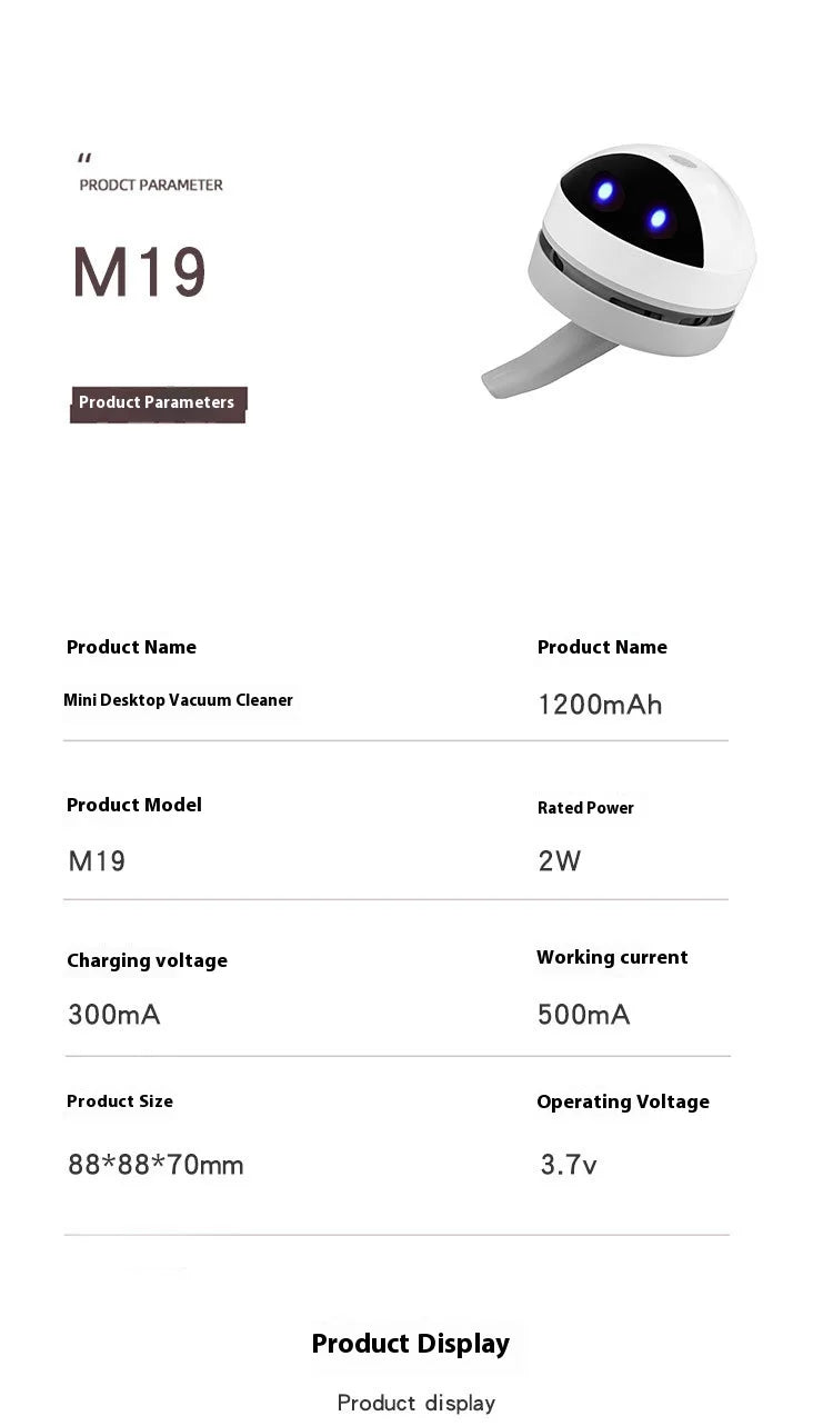CowLost | product_id-homefish-mini-usb-desk-vacuum-cleaner-with-brush-for-home-and-office |16