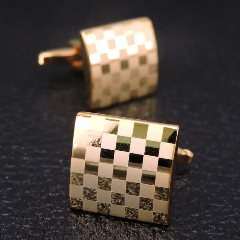 CowLost | cufflinks-for-men-luxury-silvery-cuffs-retro-metal |4