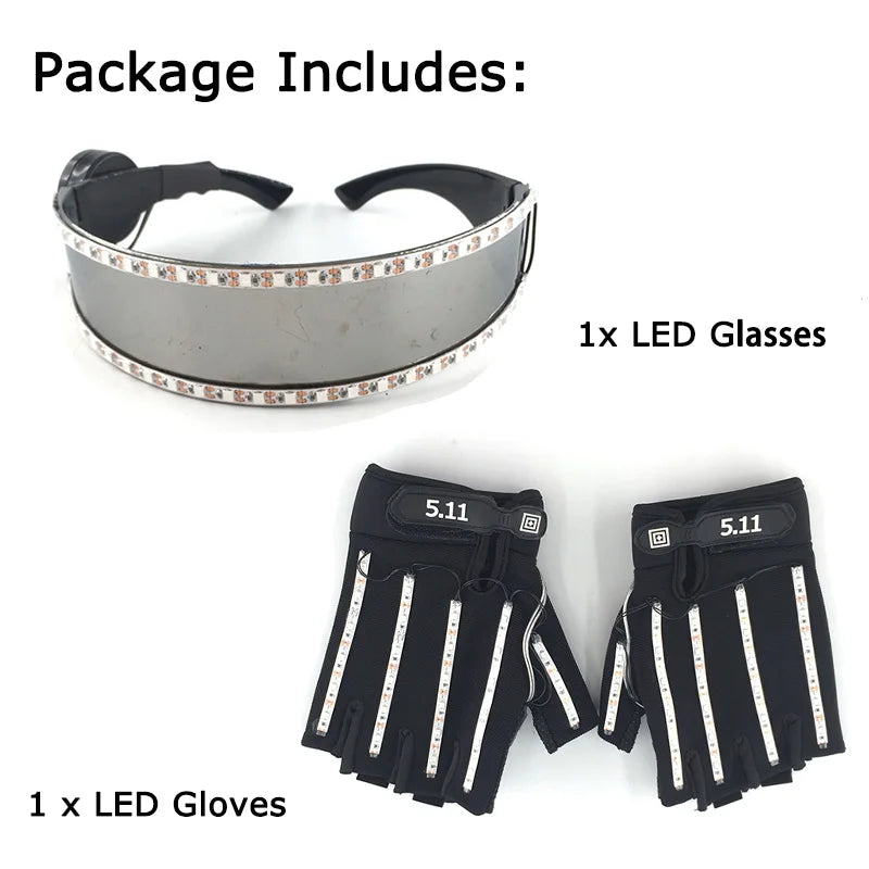 CowLost | usb-rechargeable-color-changing-led-glow-gloves |6