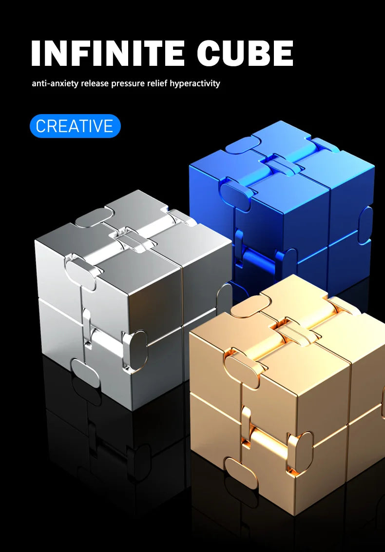 CowLost | metal-magic-cube-stress-relief-toy-cube-portable-educational-toys-decompresses-relax-toys-for-children-adults-birthday-gift |6