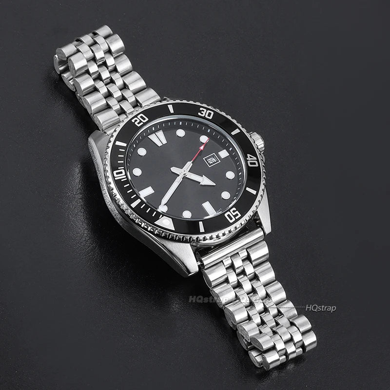 Stainless Steel Watchbands 12-22mm with Folding Clasp for Casio & Seiko